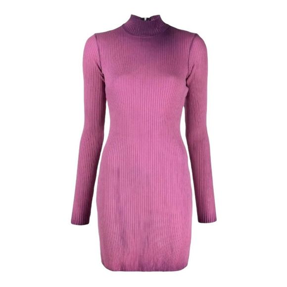 Cotton Citizen contrasting dye long-sleeved dress - Picture 2 of 13